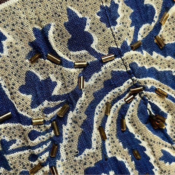 Vintage Maxi Floral Prairie Dress Paisley Peasent Modest Mature Cottegecore L - Picture 6 of 7